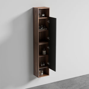 English Elm Cc1014s110.309 Floating Wall Cabinet Walnut Grille Mid-century Bathroom Storage W1865S00180