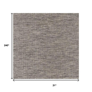 HomeRoots 10' Beige and Gray Abstract Runner Rug - Modern Style for Hallways, Kitchens, and Entryways 3' x 20' 394066