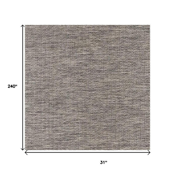 HomeRoots 10' Beige and Gray Abstract Runner Rug - Modern Style for Hallways, Kitchens, and Entryways 3' x 20' 394066