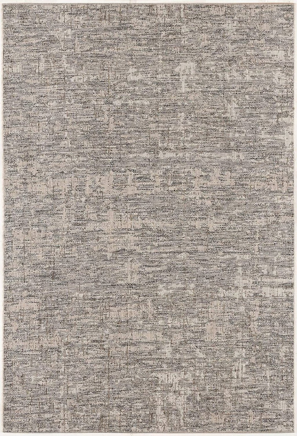 HomeRoots 10' Ivory Abstract Power Loom Runner Rug - Modern, Durable Design for Hallways and Entryways, Easy Care 3' x 20' 394078