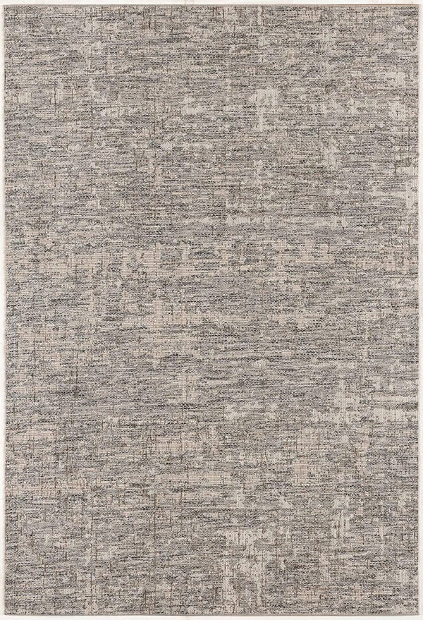 HomeRoots 10' Ivory Abstract Power Loom Runner Rug - Modern, Durable Design for Hallways and Entryways, Easy Care 8' x 10' 394083