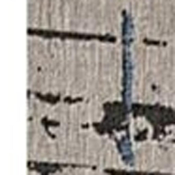 HomeRoots 5' Abstract Blue and Gray Area Rug - Modern Design for Living Rooms, Bedrooms, or Home Offices 5' X 7' 394092
