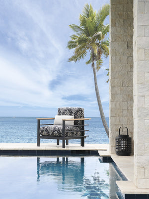 Lexington Tommy Bahama Outdoor 3940-11-41 South Beach Lounge Chair - Contemporary Design With Teak Accents For Stylish Outdoor Living   3940-11-41