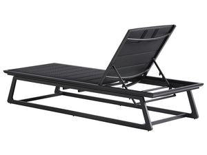 Lexington Tommy Bahama Outdoor 3940-75 Chaise Lounge – Stylish Outdoor Seating With Teak Accents & All-weather Comfort For Relaxation Obsidian  3940-75