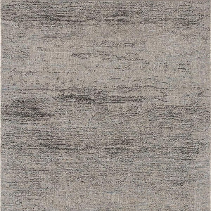HomeRoots 5' Blue and Gray Distressed Area Rug - Modern Abstract Design for Comfortable, Stylish Living Spaces 5' x 8' 394114
