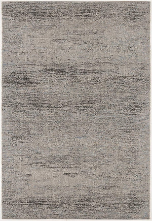 HomeRoots 5' Blue and Gray Distressed Area Rug - Modern Abstract Design for Comfortable, Stylish Living Spaces 5' x 8' 394114