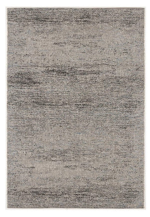 HomeRoots 5' Blue and Gray Distressed Area Rug - Modern Abstract Design for Comfortable, Stylish Living Spaces 8' X 10' 394115