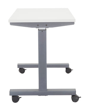 OSP Home Furnishings 4' Sit Stand Desk Frame with Pneumatic Height Adjustment for Office Workstations 4' HB6024-7