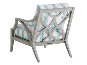 Lexington Tommy Bahama Outdoor 3945-11-40 Elegant Lounge Chair For Outdoor Living - Stylish, Durable Design For Relaxation & Entertaining Gray  3945-11-40