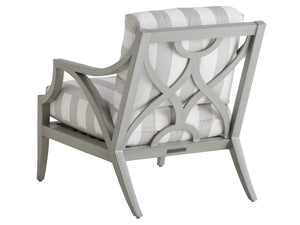 Lexington Tommy Bahama Outdoor 3945-11-41 Stylish Outdoor Lounge Chair With Elegant Aluminum Design For Luxurious Alfresco Living Gray  3945-11-41