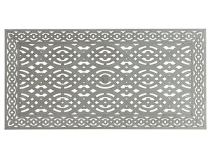 Lexington Tommy Bahama Outdoor 3945-877c Elegant Rectangular Dining Table With Intricate Cast Aluminum Top For Alfresco Living Gray  3945-877c