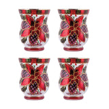 Poinsettia Votives - Set of 2