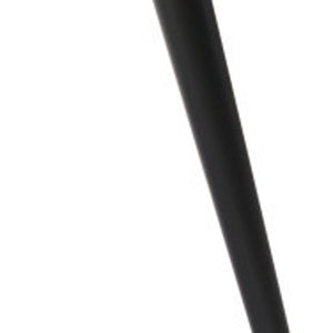 Homeroots Set Of Two Tufted Gray And Black Upholstered Velvet Windsor Back Dining Side Chairs  Metal 394648