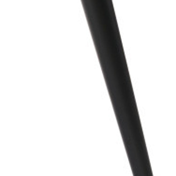 Homeroots Set Of Two Tufted Gray And Black Upholstered Velvet Windsor Back Dining Side Chairs  Metal 394648