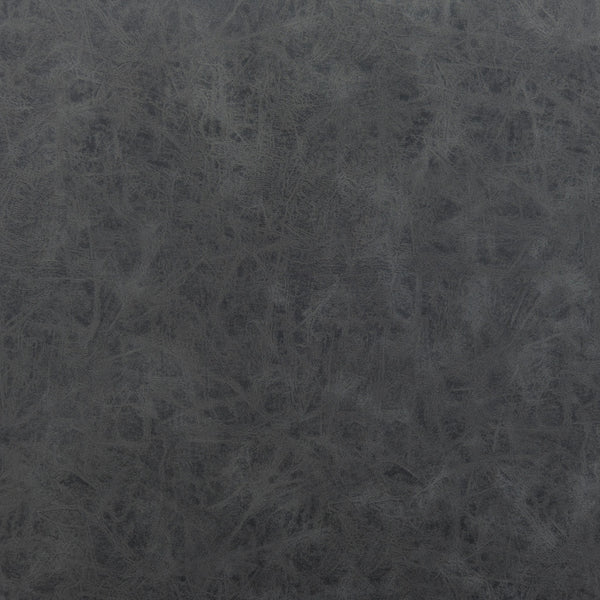 Homeroots Set Of Two Black Upholstered Faux Leather Dining Side Chairs  Steel 394711