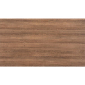 Homeroots 55" Brown And Gray Wood And Steel Dining Table - Stylish, Modern Design Perfect For Family Gatherings   394792