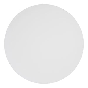HomeRoots 24" Sleek Black and White Round End Table - Modern Bistro Design for Any Space, Stylish & Functional 394795