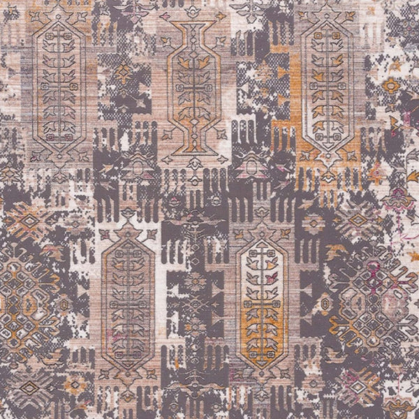 HomeRoots 10' Elegant Gray and Ivory Oriental Runner Rug - Durable, Stylish, Perfect for Hallways and Spaces 2' x 20' 394847