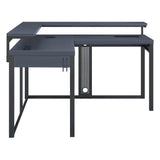 OSP Home Furnishings Loadout L/Shape Gaming Desk Black