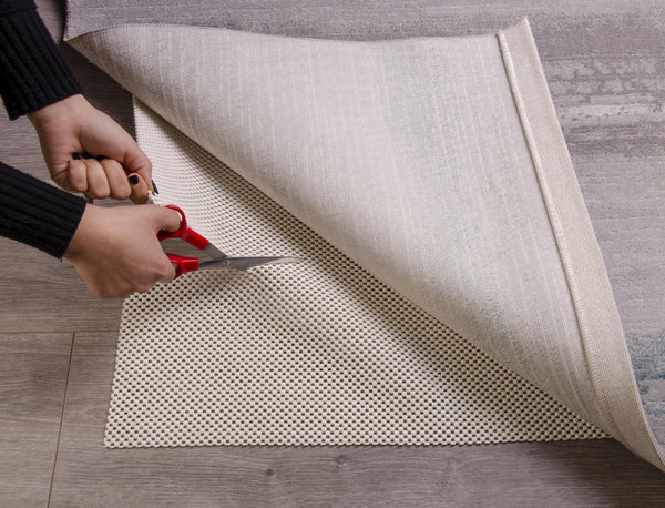 HomeRoots 10' Premium Non-Slip Rug Pad for Ultimate Comfort, Floor Protection, and Enhanced Safety in High-Traffic Areas 8' x 11' 394900
