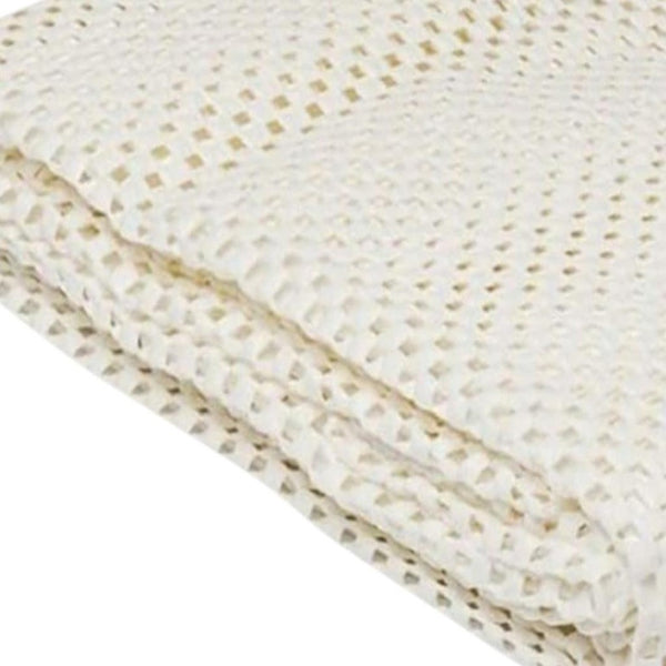 HomeRoots 10' Premium Non-Slip Rug Pad for Ultimate Comfort, Floor Protection, and Enhanced Safety in High-Traffic Areas 9' x 12' 394901