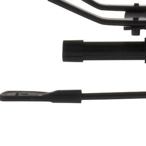 Homeroots White And Silver Adjustable Swivel Faux Leather Rolling Executive Office Chair  Steel 394934