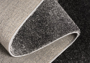 HomeRoots 8' Gray Abstract Power Loom Area Rug - Modern Design, Plush Comfort, Durable & Stain Resistant for Any Space 8' X 10' 394980