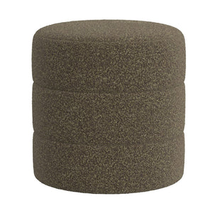 English Elm Soa Woven Fabric Cube Ottoman with Tray Lid and Hidden Storage for Living Rooms Brown B056P416996