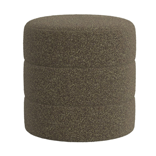 English Elm Soa Woven Fabric Cube Ottoman with Tray Lid and Hidden Storage for Living Rooms Brown B056P416996