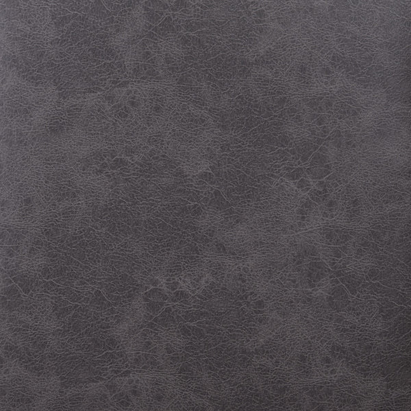 Homeroots 29" Black Faux Leather Arm Chair And Toss Pillow   395050