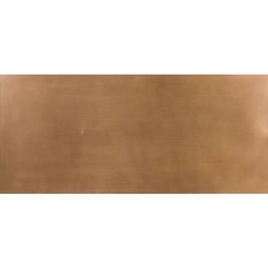 Homeroots 33" Gold And Black Steel Coffee Table With Shelf   395081