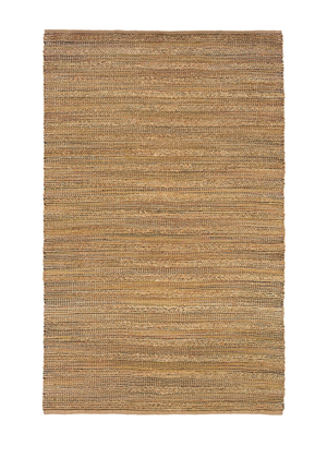 Homeroots 5' X 8' Brown Braided Jute Area Rug  Jute 395094