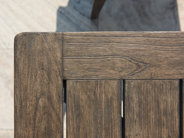 Lexington Tommy Bahama Outdoor 3950-877 La Jolla Rectangular Dining Table – Stylish Teak Design For Outdoor Gatherings & Comfort Taupe  3950-877