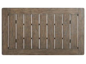 Lexington Tommy Bahama Outdoor 3950-945 La Jolla Rectangular Cocktail Table - Stylish Teak Design With Plush Seating & Protection Taupe  3950-945