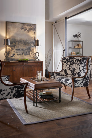 Wildwood Chateau Original Oil On Canvas, Antique Gold Framed 62.5X50.5-Inches Statement Landscape For Interiors 395101