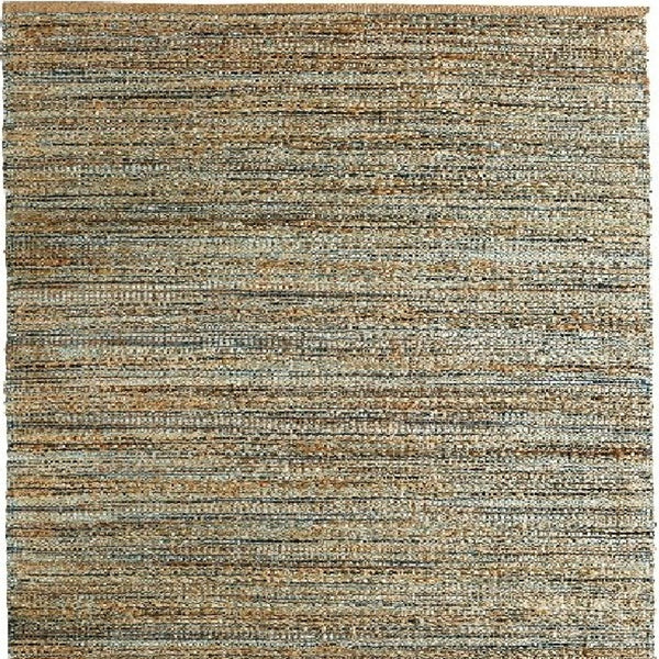 Homeroots 9' X 12' Natural Hand Woven Area Rug  Jute 395118