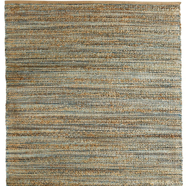 Homeroots 9' X 12' Natural Hand Woven Area Rug  Jute 395140