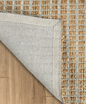 Homeroots 5' Hand Woven Area Rug - Unique Artisan Crafted Design For Warmth And Elegance In Any Room 5' X 8' Jute 395141