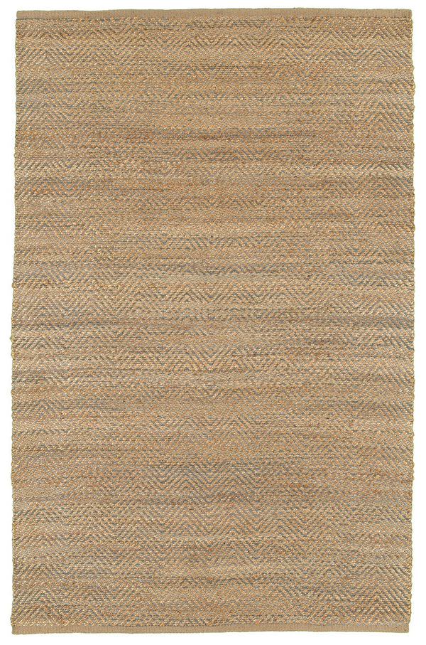 Homeroots 5' X 8' Natural Hand Woven Area Rug  Jute 395144