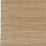 Homeroots 9' X 12' Tan And Gray Boho Chic Area Rug  Jute 395146