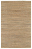 Homeroots 9' X 12' Tan And Gray Boho Chic Area Rug  Jute 395146