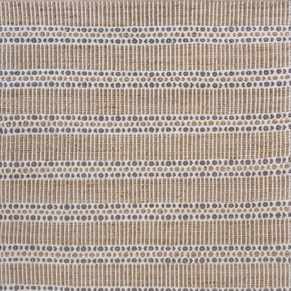 Homeroots 8' X 10' Natural Hand Woven Area Rug  Jute 395154