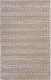 Homeroots 8' X 10' Natural Hand Woven Area Rug  Jute 395154