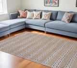 Hand Woven Area Rug - Artisan Crafted Natural Fiber for a Stylish and Inviting Living Space