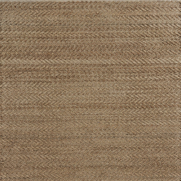 Homeroots 5' X 8' Natural Hand Woven Area Rug  Jute 395159