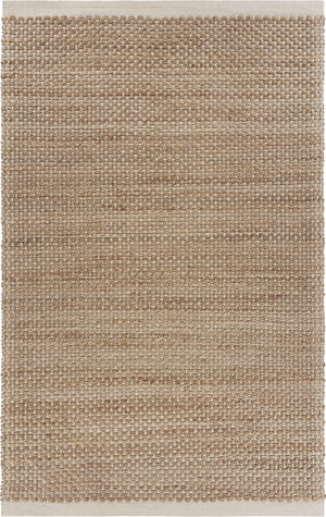 Homeroots 8' X 10' Tan Hand Loomed Area Rug  Jute 395166