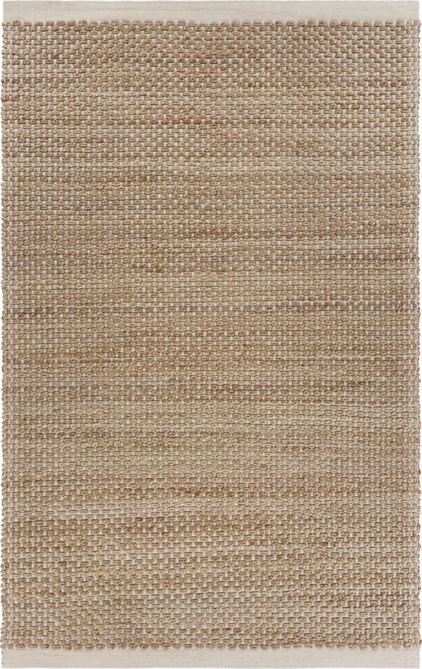 Homeroots 9' X 12' Tan Hand Loomed Area Rug  Jute 395167