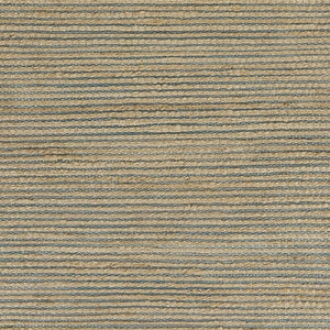 Homeroots 5' X 8' Tan And Blue Undertone Striated Area Rug  Jute 395181
