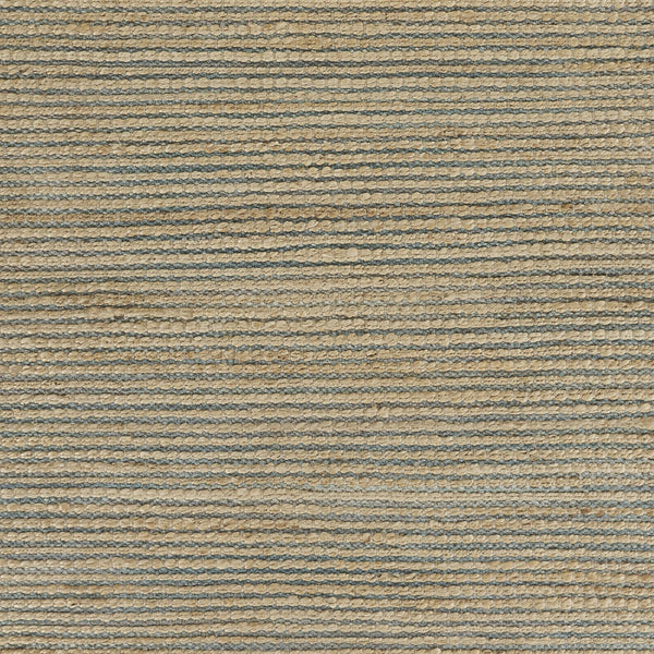 Homeroots 8' X 10' Tan And Blue Undertone Striated Area Rug  Jute 395182