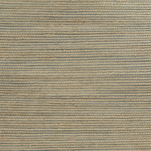 Homeroots 9' X 12' Tan And Blue Undertone Striated Area Rug  Jute 395183